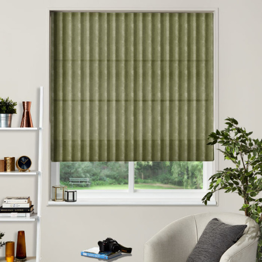 Made To Measure Roman Blind Rhythm Pistachio