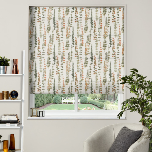 Made To Measure Roman Blind Santa Maria Passionflower