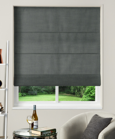 Made To Measure Roman Blinds Amalfi Charcoal