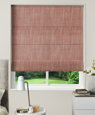 Made To Measure Roman Blinds Biarritz Cabernet