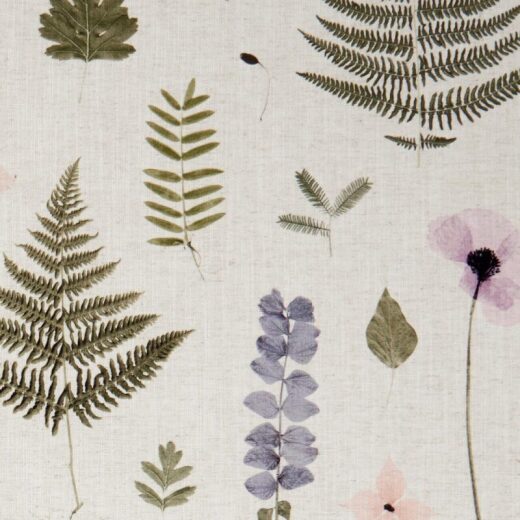 Made To Measure Roman Blinds Herbarium Blush/Natural