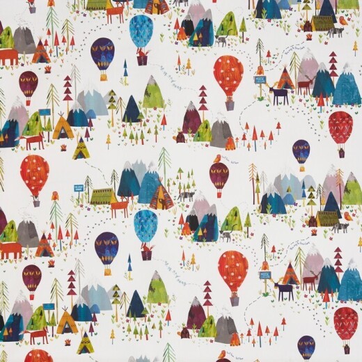 Away We Go Jungle Fabric