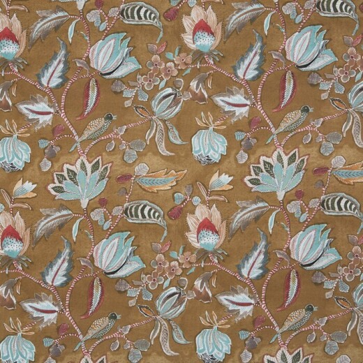 Azalea Nutmeg Fabric