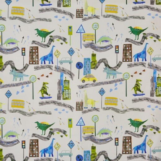 Dino City Reef Fabric