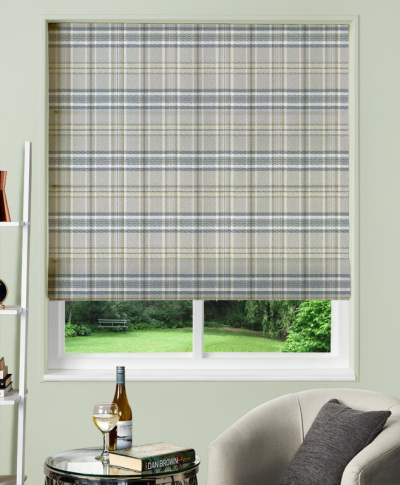 Made to Measure Roman Blind Abbey Duckegg