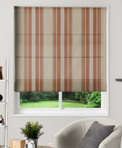 Made To Measure Roman Blind Braemar Auburn