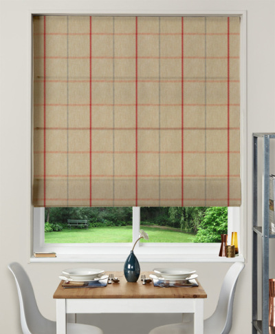 Made To Measure Roman Blind Brodie Auburn