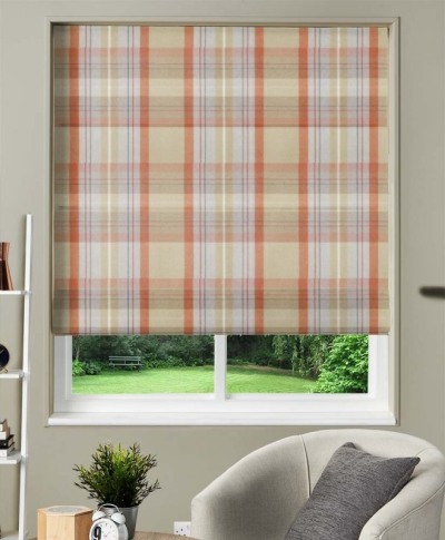 Made to Measure Roman Blind Cairngorm Auburn