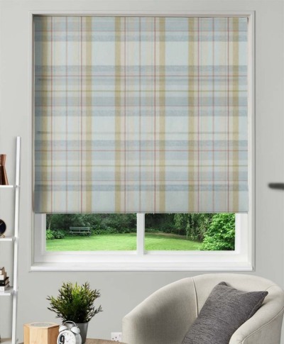 Made To Measure Roman Blind Cairngorm Duckegg