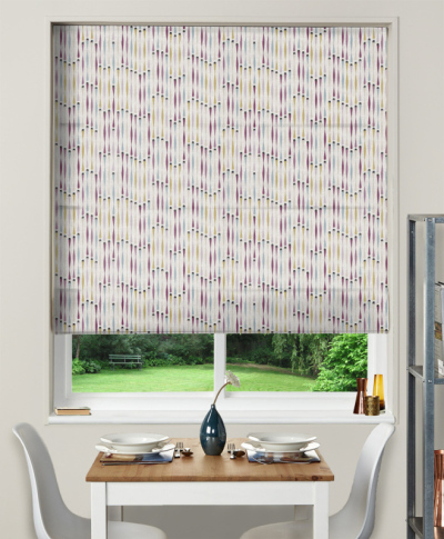 Made To Measure Roman Blind Cassandra Damson