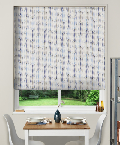 Made To Measure Roman Blind Cassandra Denim