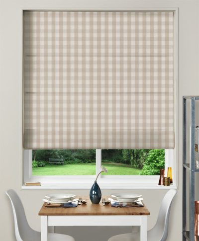 Made To Measure Roman Blind Coniston Natural