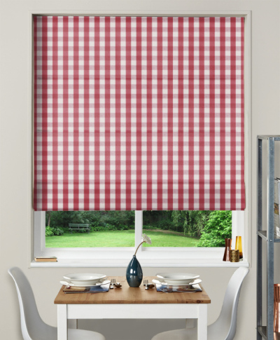 Made To Measure Roman Blind Coniston Red