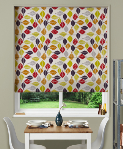 Made To Measure Roman Blind Fall Tutti Frutti