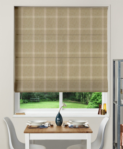 Made To Measure Roman Blind Halkirk Oatmeal