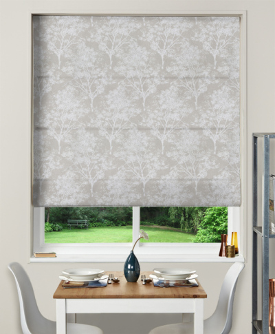 Made To Measure Roman Blind Harewood Stone