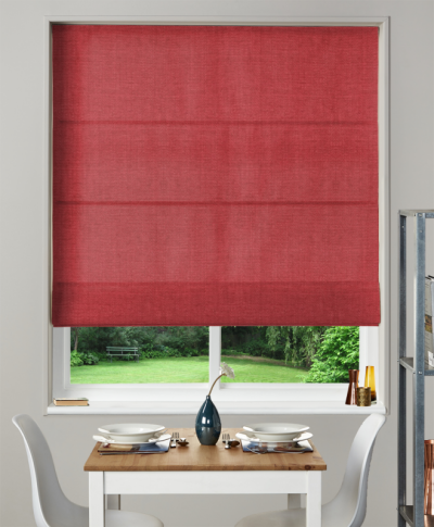 Made To Measure Roman Blind Henley Lipstick