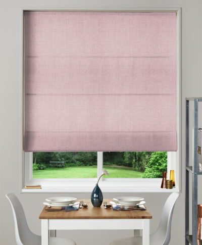 Made To Measure Roman Blind Henley Petal