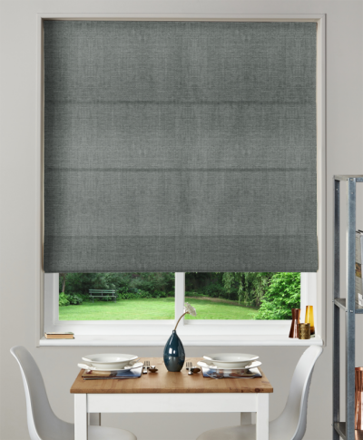 Made to Measure Roman Blind Henley Steel