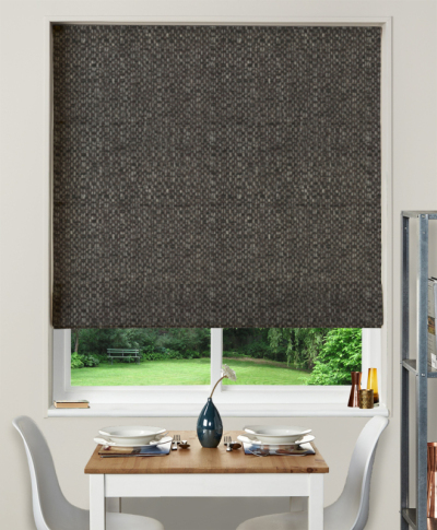Made to Measure Roman Blind Iona Jet
