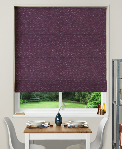 Made To Measure Roman Blind Iona Orchid Haze