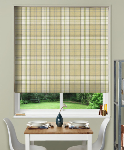 Made to Measure Roman Blind Leith Mustard