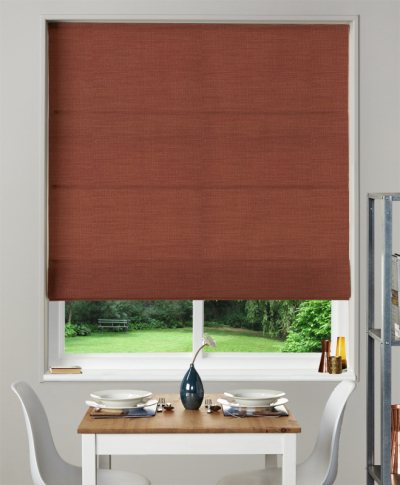 Made To Measure Roman Blind Nantucket Cinnabar