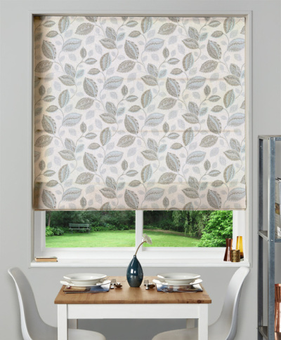 Made To Measure Roman Blind Oakley Azure