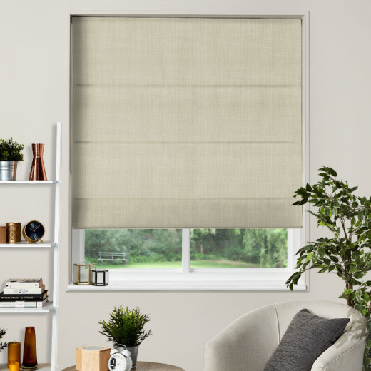 Made To Measure Roman Blind Poro Parchment