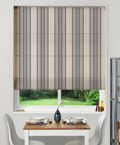 Made To Measure Roman Blind Regatta Navy