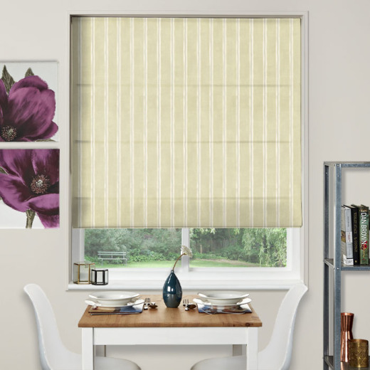 Roman Blind Rowing Stripe Willow