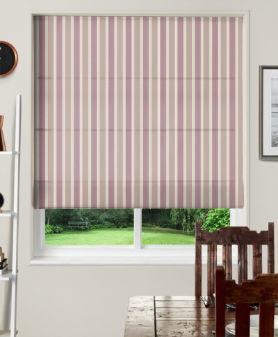 Made To Measure Roman Blind Stamford Lavender