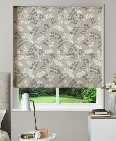 Made To Measure Roman Blind Tyrol Silver
