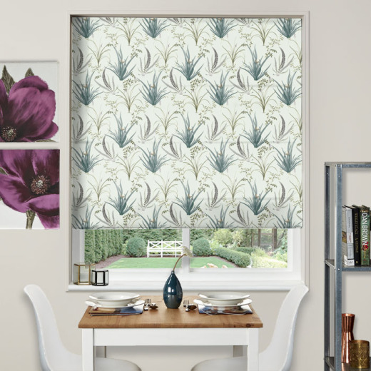 Made To Measure Roman Blinds Annika Eau De Nil