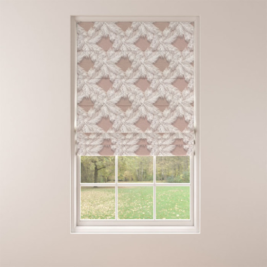 Made To Measure Roman Blinds Aruba Blush