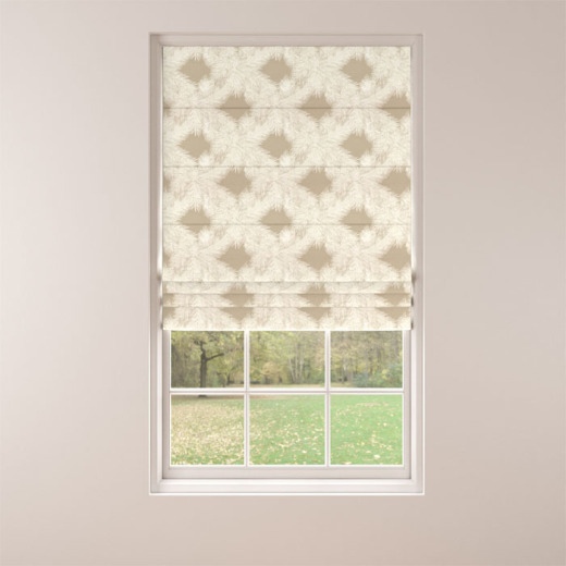 Made To Measure Roman Blinds Aruba Champagne