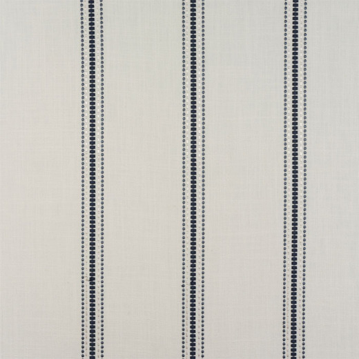 Made To Measure Roman Blinds Bromley Stripe Denim