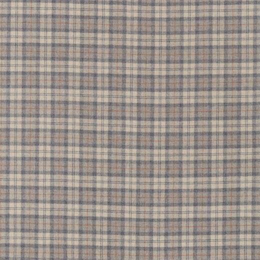 Made To Measure Roman Blinds Fenton Check Grey/Cinnamon