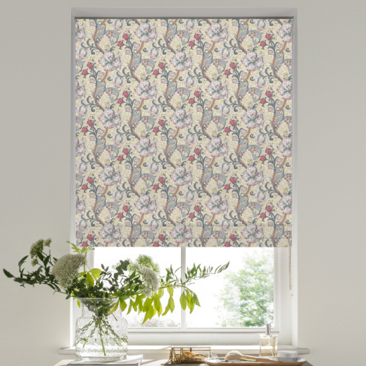 Made To Measure Roman Blinds Golden Lily Dove Plum
