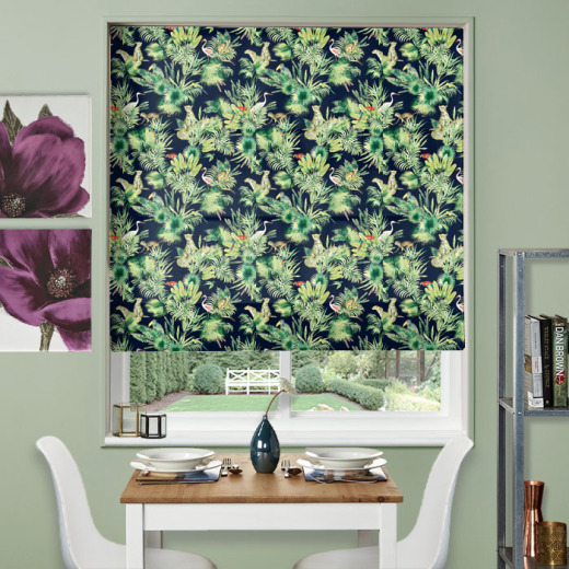 Made To Measure Roman Blinds Monteverde Midnight