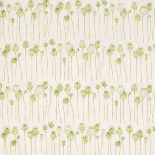 Made To Measure Roman Blinds Poppy Pods Olive/Almond