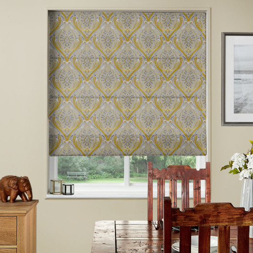 Made To Measure Roman Blinds St Kitts Citron