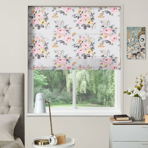 Made To Measure Roman Blind Vintage Bunch Multi