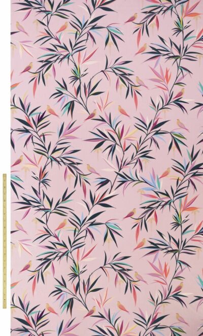 Bamboo Velvet Soft Pink Fabric