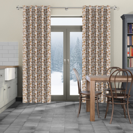 Vercelli Ochre Curtains