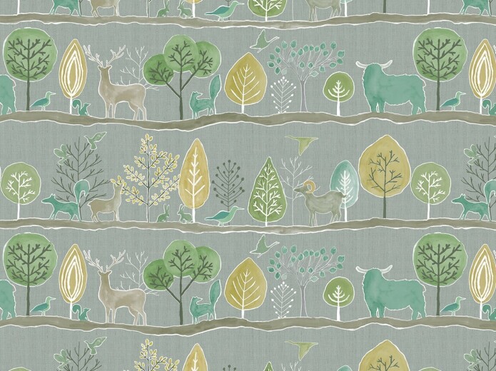 Ariundle Pine Fabric