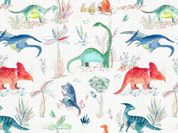 Dinos Primary Fabric