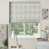 MotionBlind Roman Blind in Acanthus Slate Dove by Clarke And Clarke