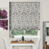 Roman Blind in Elva Silver