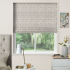 Roman Blind in Block Work Feather